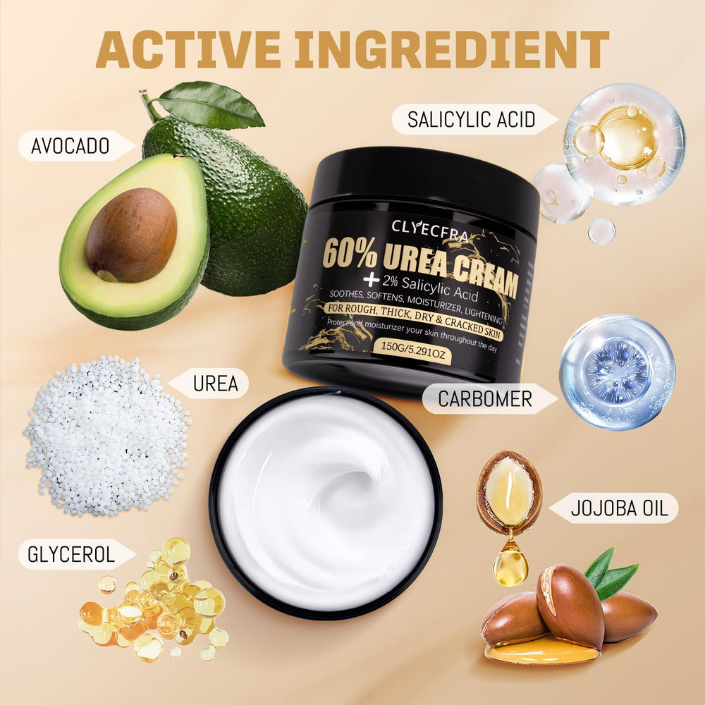 Clyecfra 2% salicylic acid cream spreads smoothly for keratin-softened skin