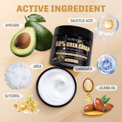 Clyecfra 2% salicylic acid cream spreads smoothly for keratin-softened skin