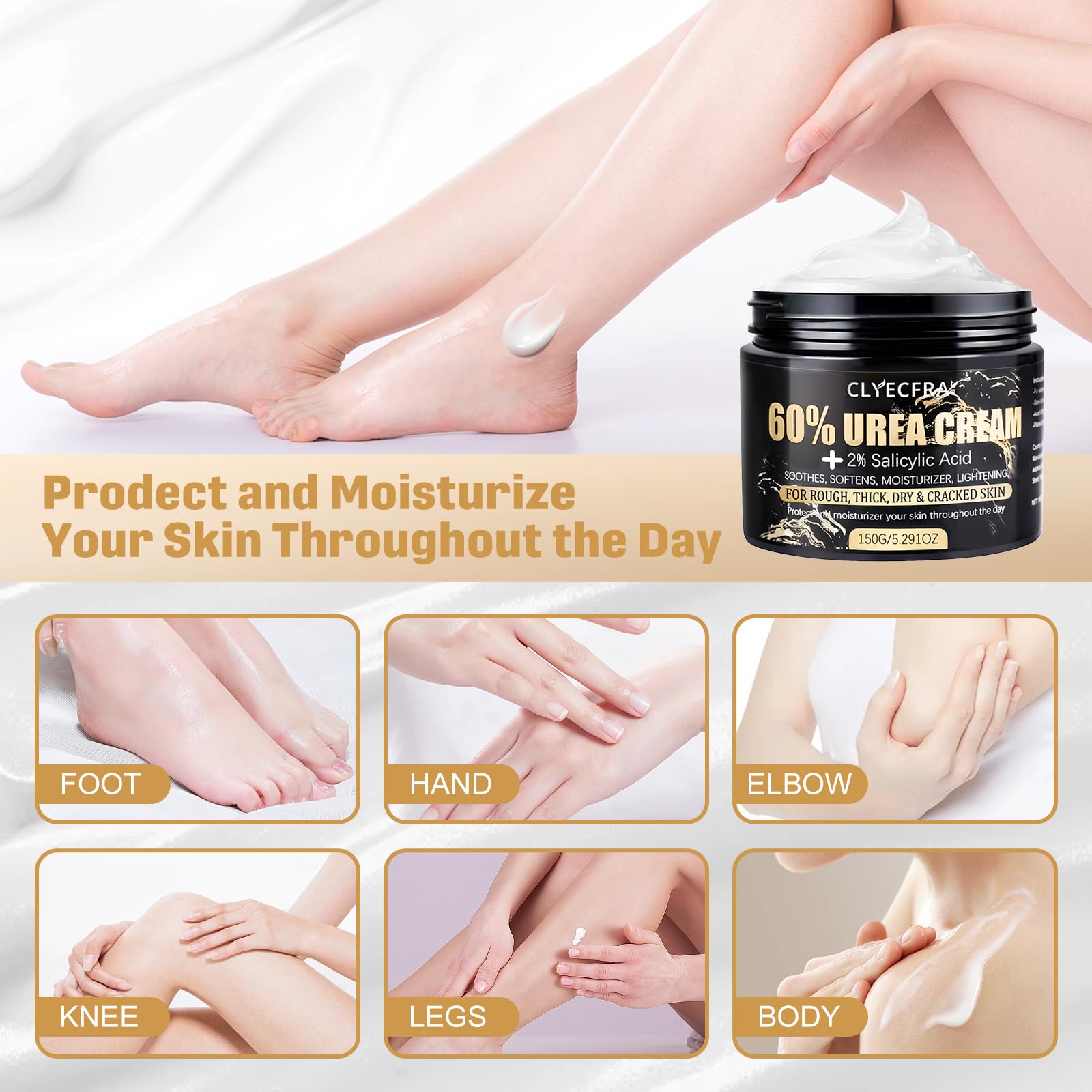 Clyecfra lightweight texture absorbs quickly without greasy residue