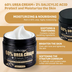 Clyecfra rough skin heel care application restores softness
