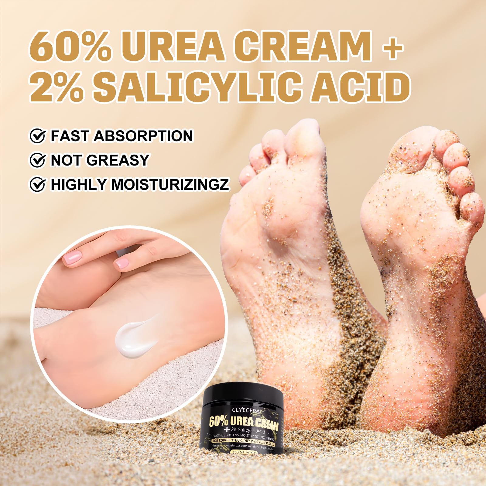 Clyecfra 150g jar supports long-lasting moisture and softness