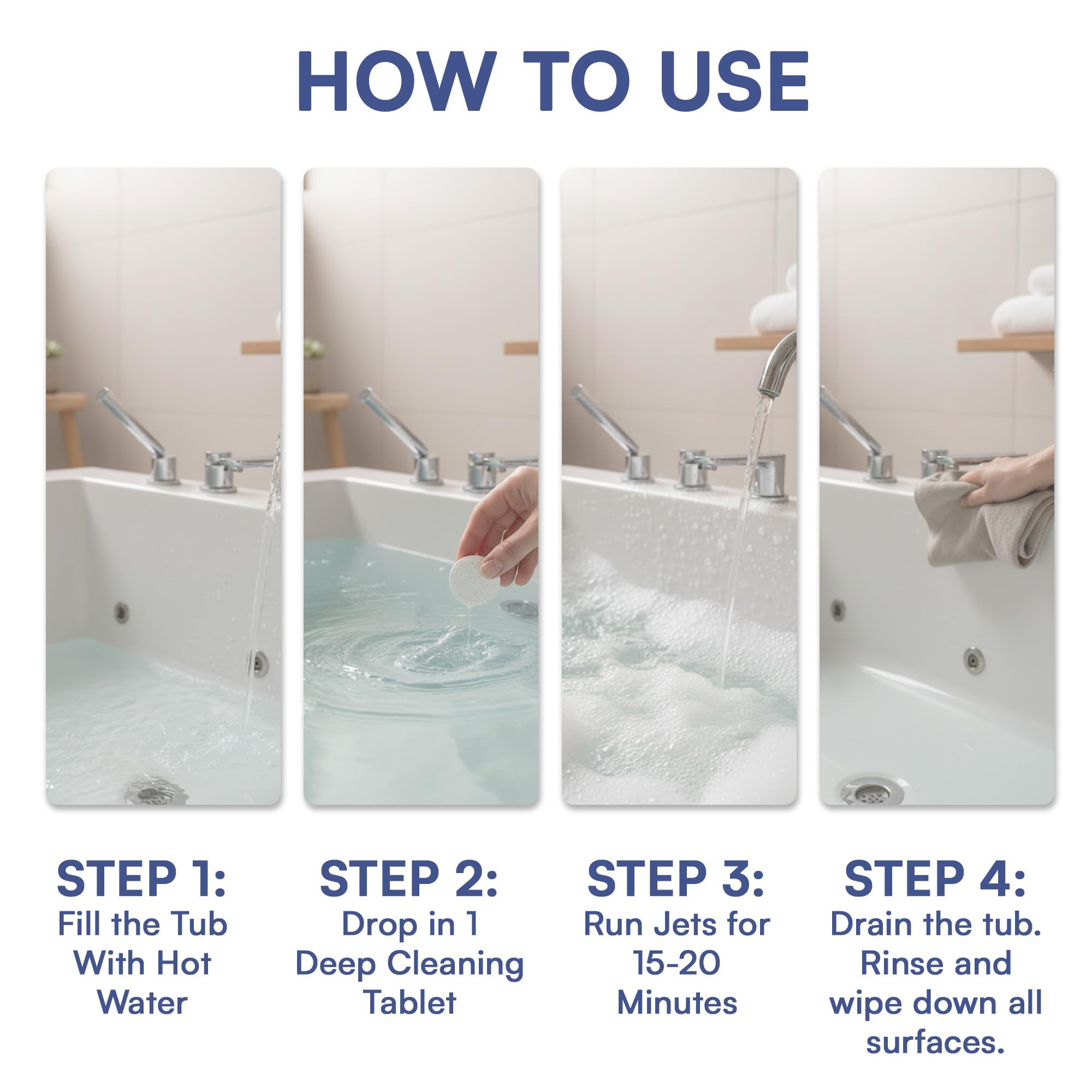 CLYND offers a simple 15–20 minute cleaning routine.