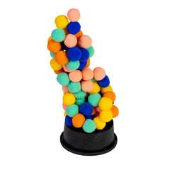 CMYK The Fuzzies: quick setup for family game night and lively fun.