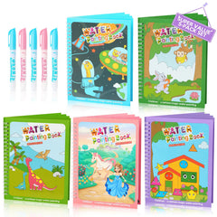 CMTOOP water coloring book animals for mess-free toddler painting and quiet play
