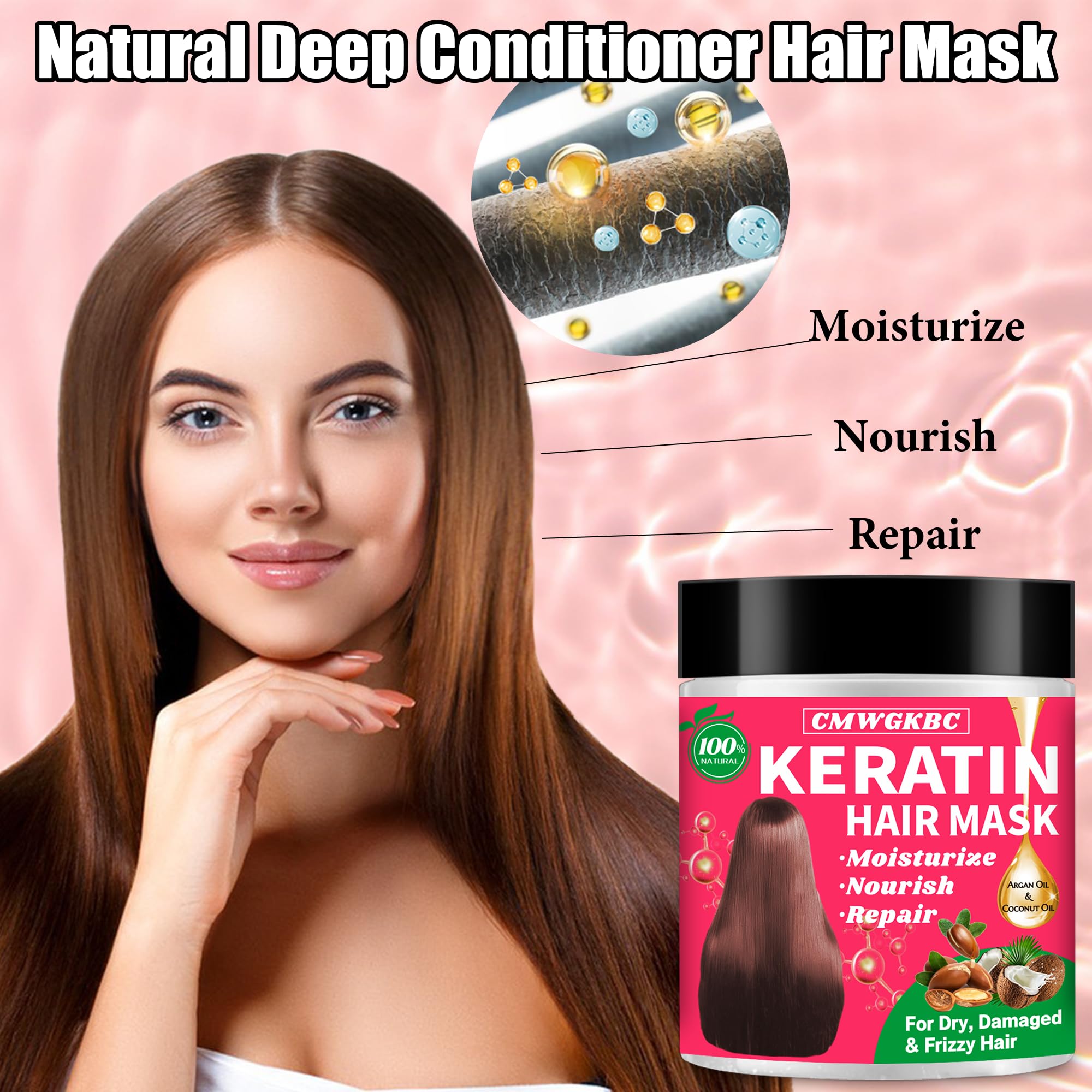 CMWGKBC step-by-step application guide for deep conditioning.