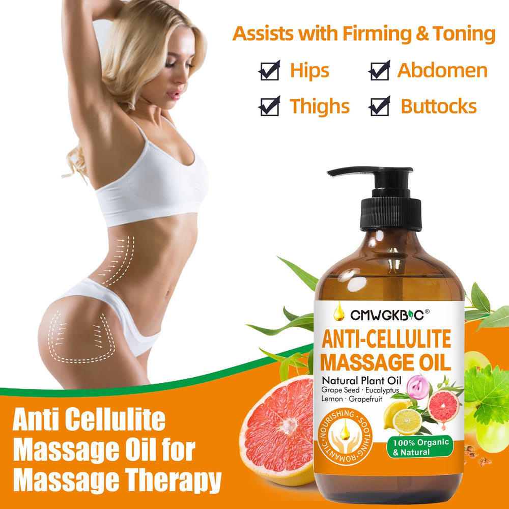 CMWGKBC Massage Oil offering therapeutic relaxation for post-workout muscles.