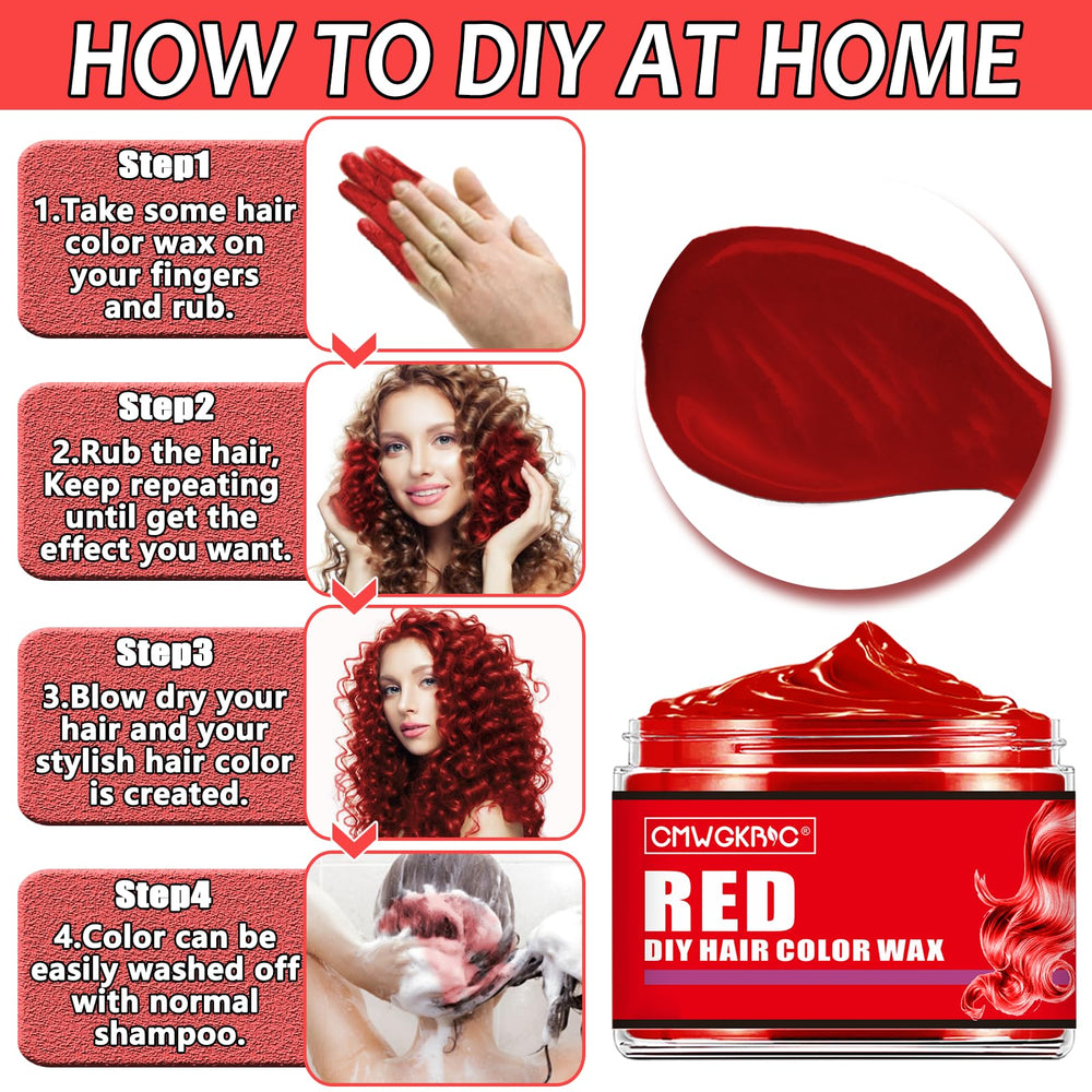 CMWGKBC party-ready hair color wax for events and celebrations