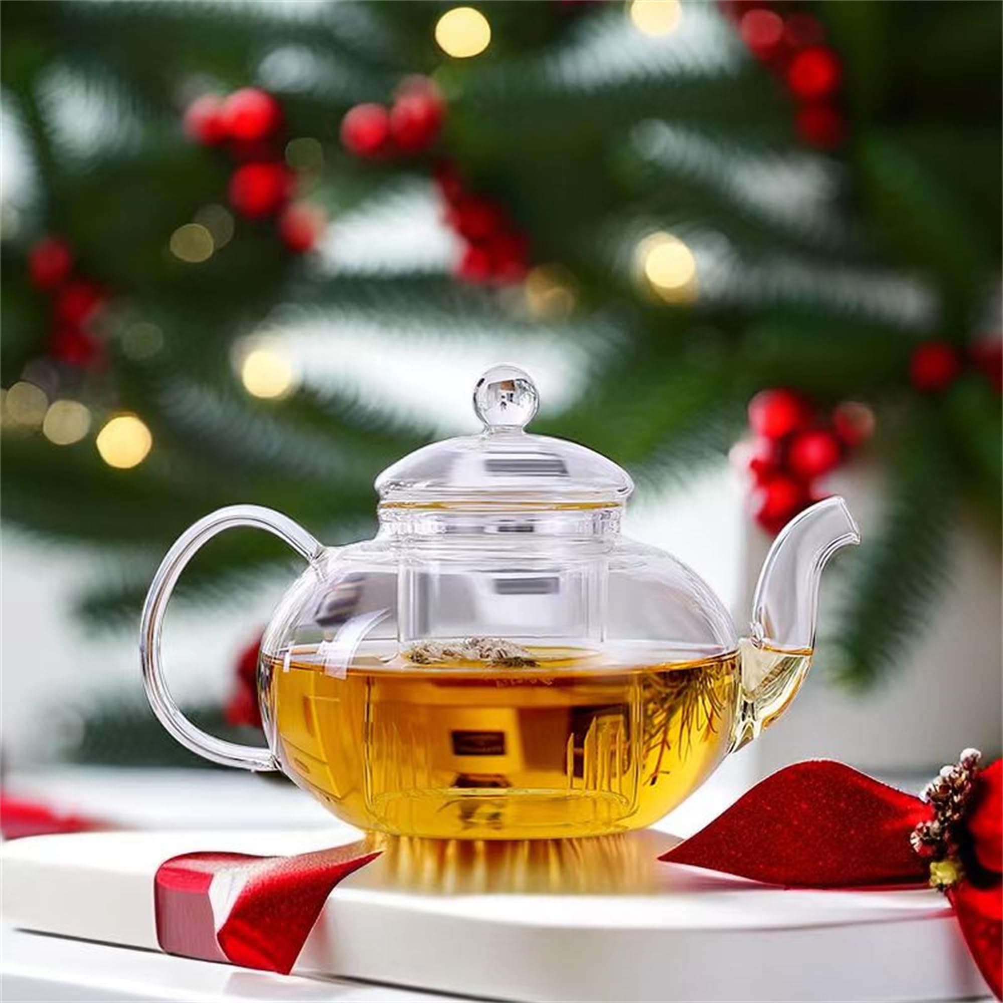 Elegant, gift-ready teapot for home or office tea rituals.