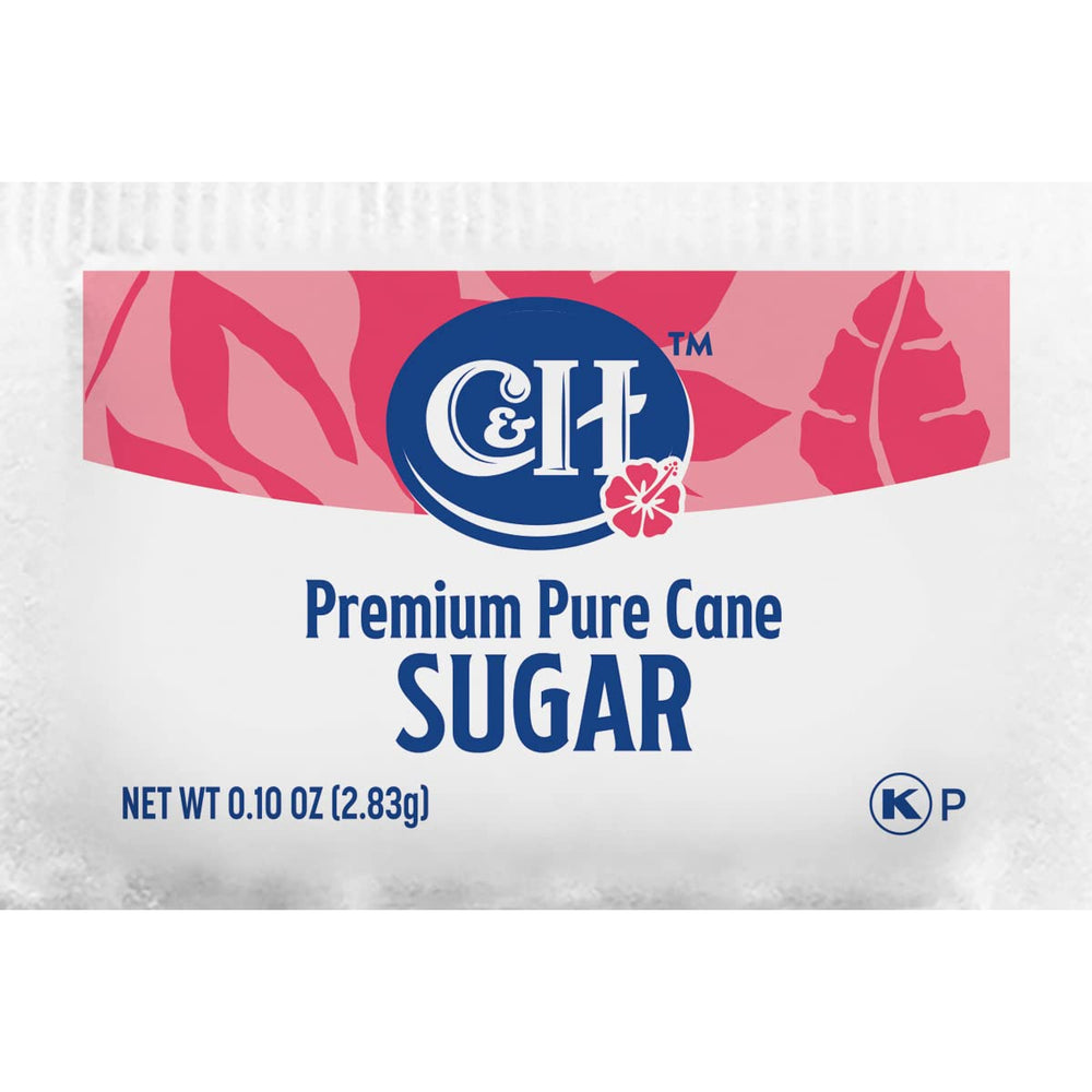 Single-serve packaging reduces contamination risk with C&H sugar packets