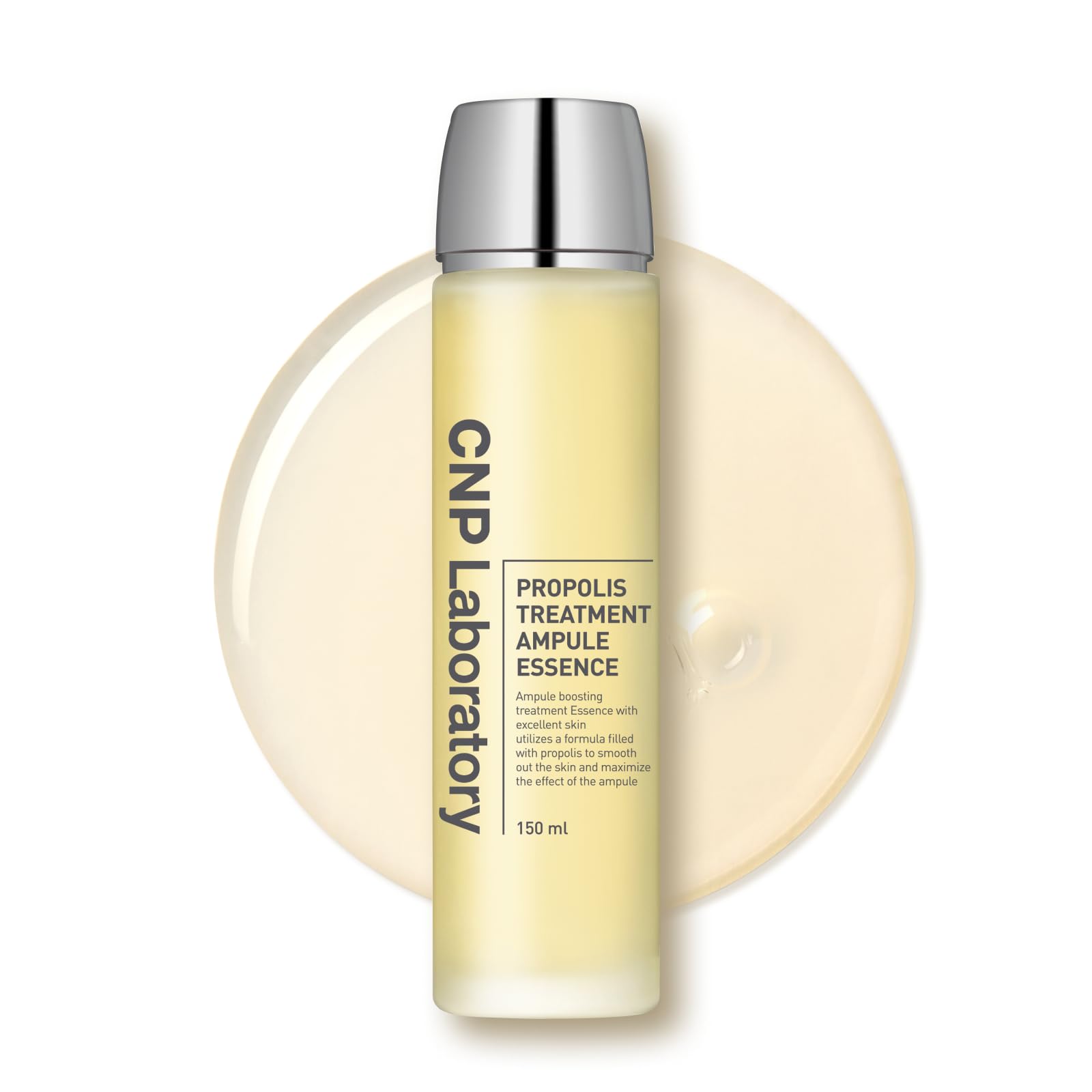 CNP Honey Glow Booster Toner bottle closeup showing hydrating formula for radiant skin