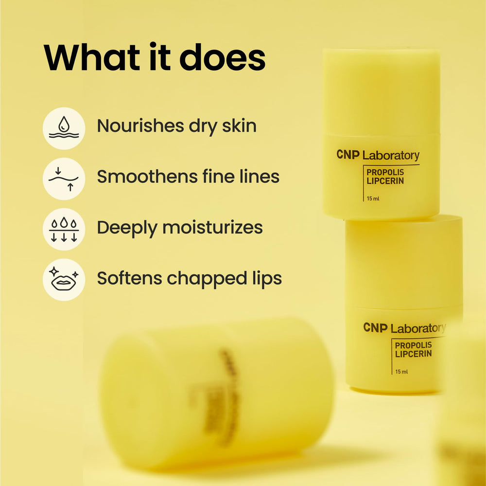 Hygienic dial-container of CNP lip balm for controlled application.