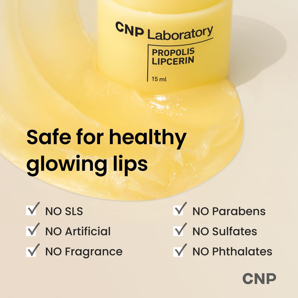 Natural geranium scent in CNP Lip Butter enhances the lip care ritual.
