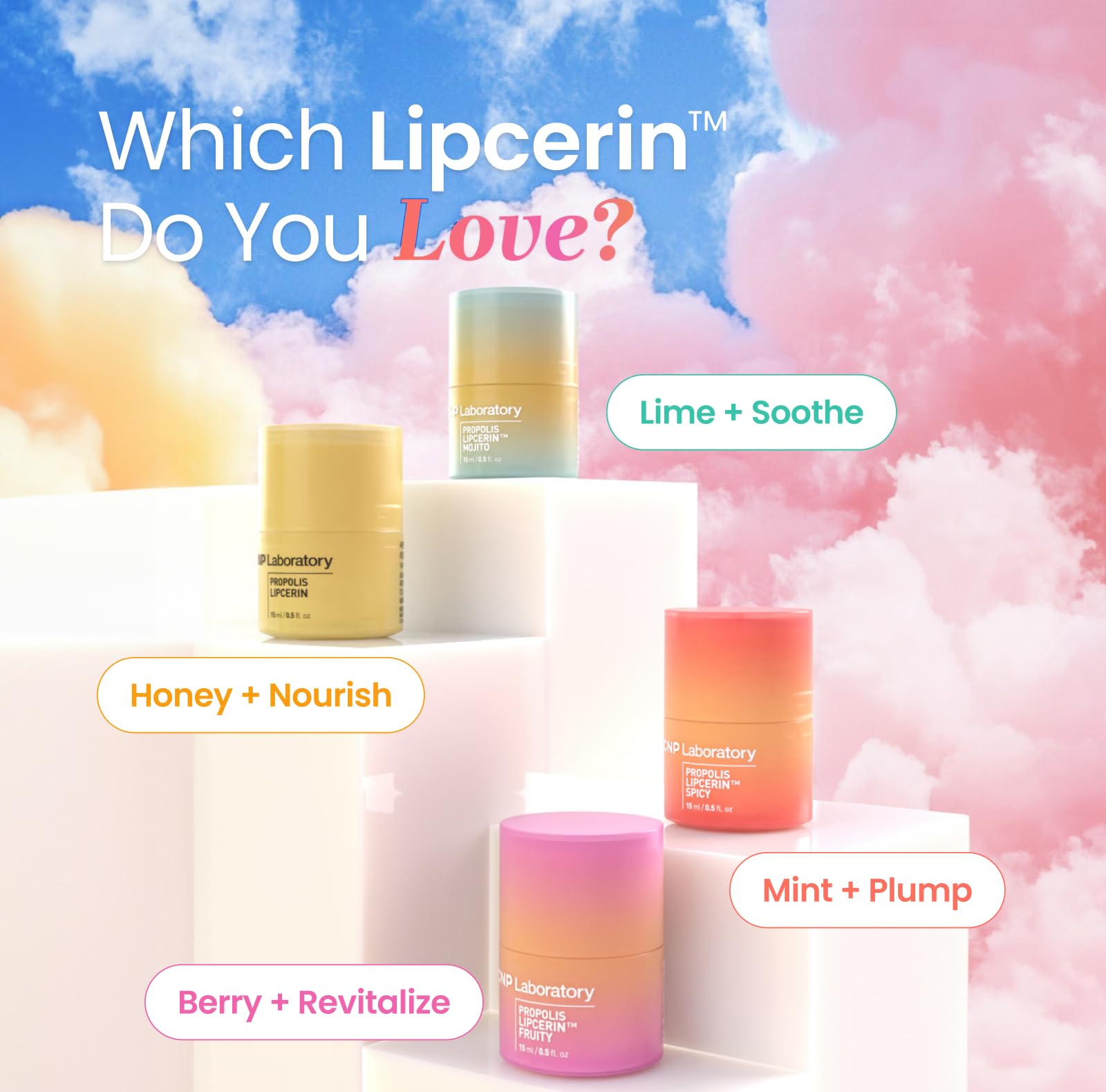CNP Lip Butter with natural honey aroma and berry tone