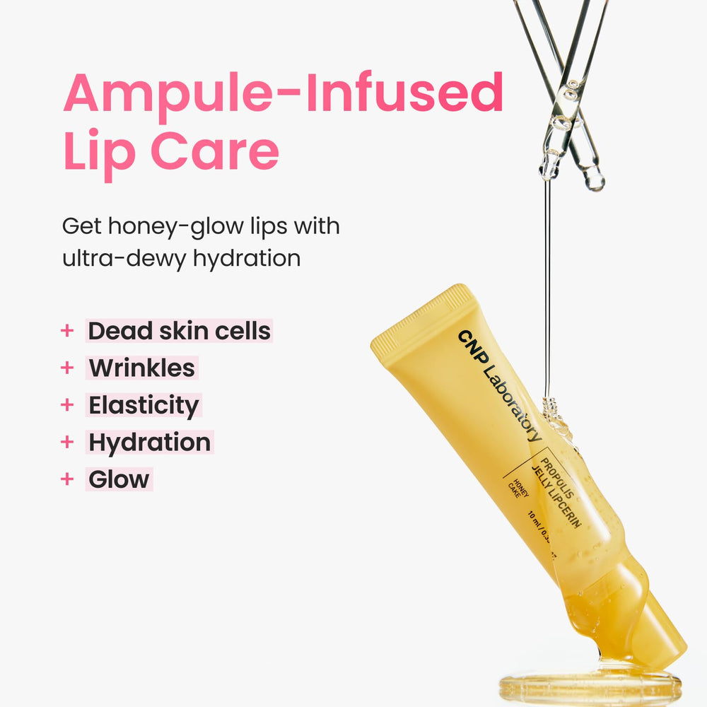CNP Propolis Jelly Lipcerin 02 Pink Donut packaging and branding on box