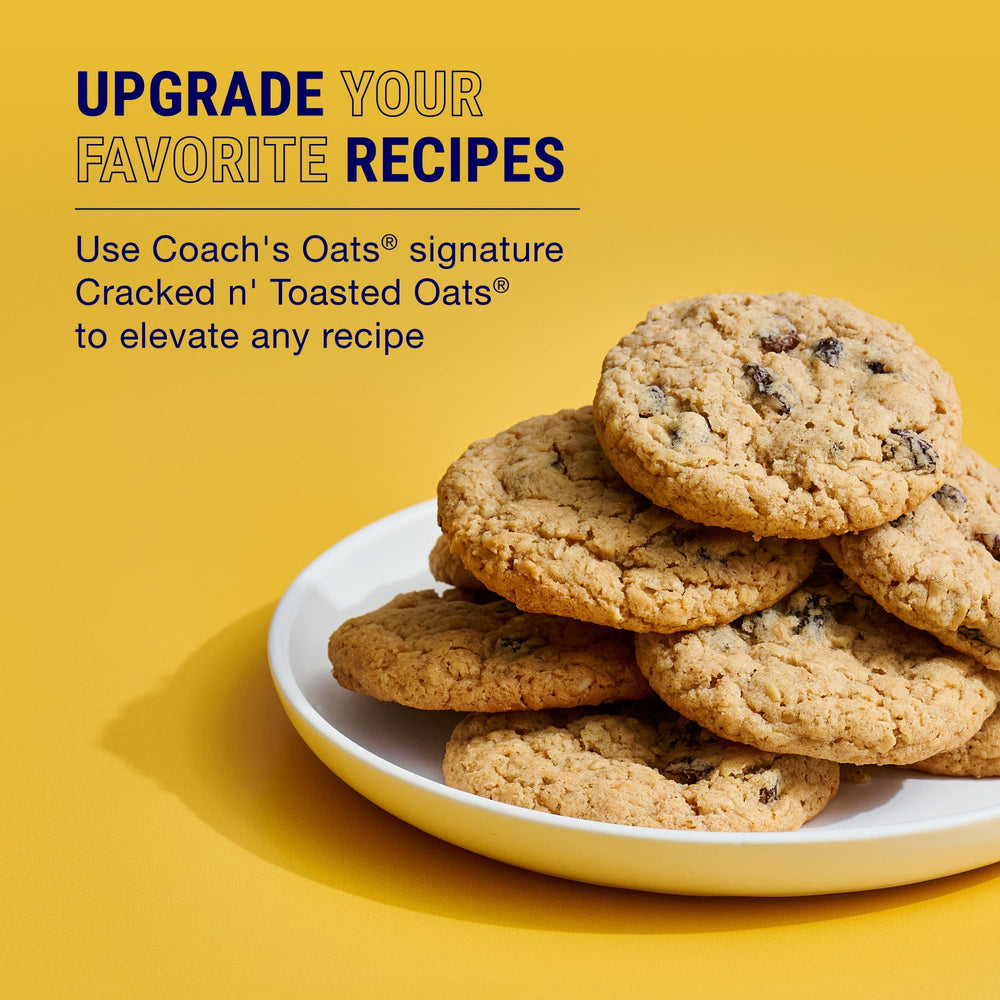 COACH'S OATS Quick-cook oats ready in minutes for busy mornings.