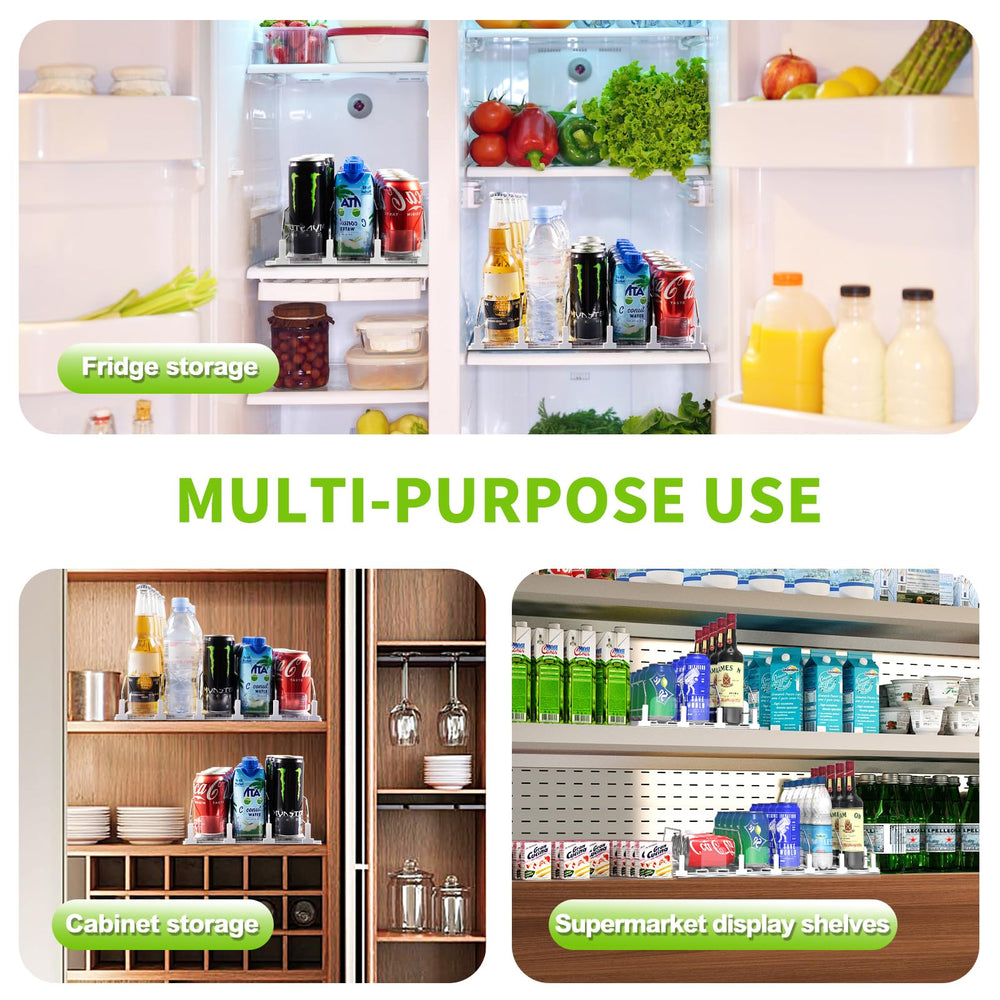Coanto rust-resistant partitions and sturdy rails for lasting fridge organization.
