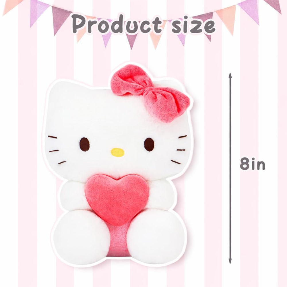 COAQAC heart-shaped plush toy close-up, adorable decor for nurseries and play areas.