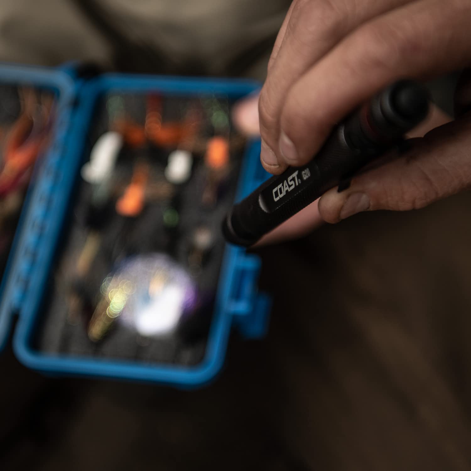 Coast G20 powered by two AAA batteries with optional ZITHION-X