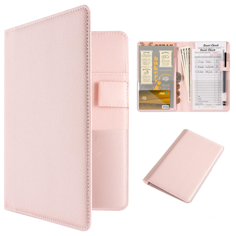 CoBak Server Book compact size fits aprons for easy access.