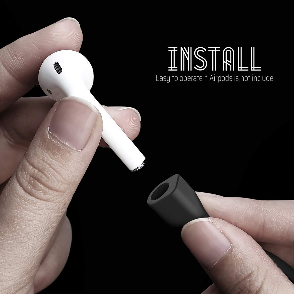 cobcobb airpods-strap shown during jogging and dancing for active routines