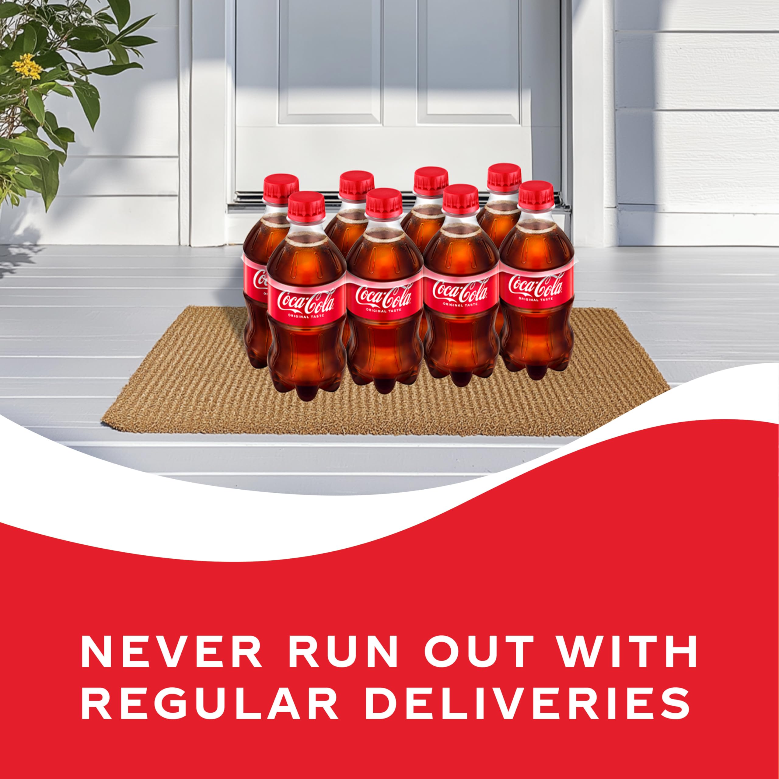 Coca-Cola celebration moment with bottle for social gatherings.