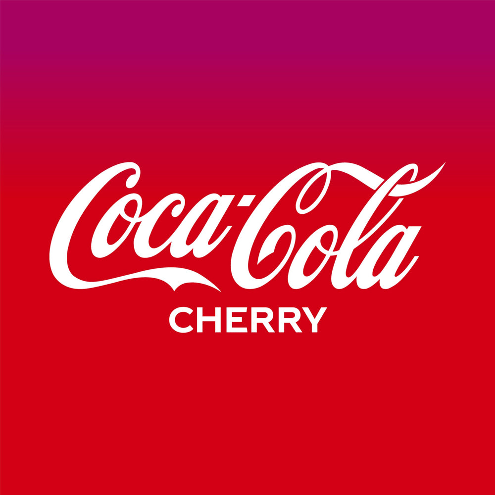 Coca-Cola Cherry can family sharing moment for social refreshment.