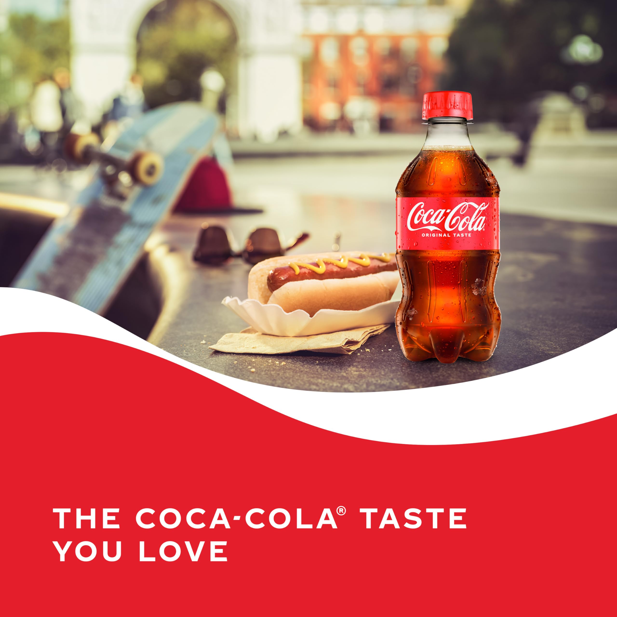 Coca-Cola eight-pack carton ideal for sharing at gatherings.