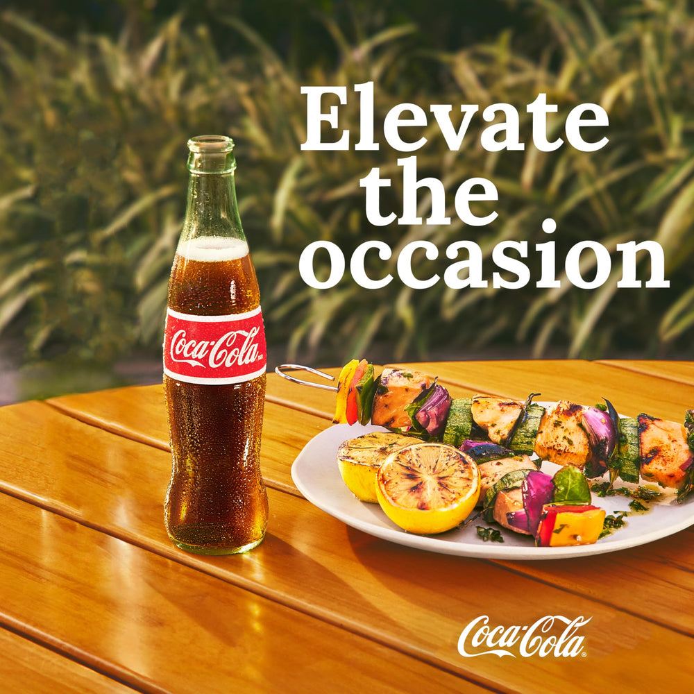 Coca-Cola paired with meals for versatile dining occasions.