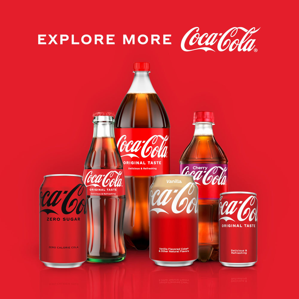 Coca-Cola close-up of fizz highlights iconic flavor and sparkle.
