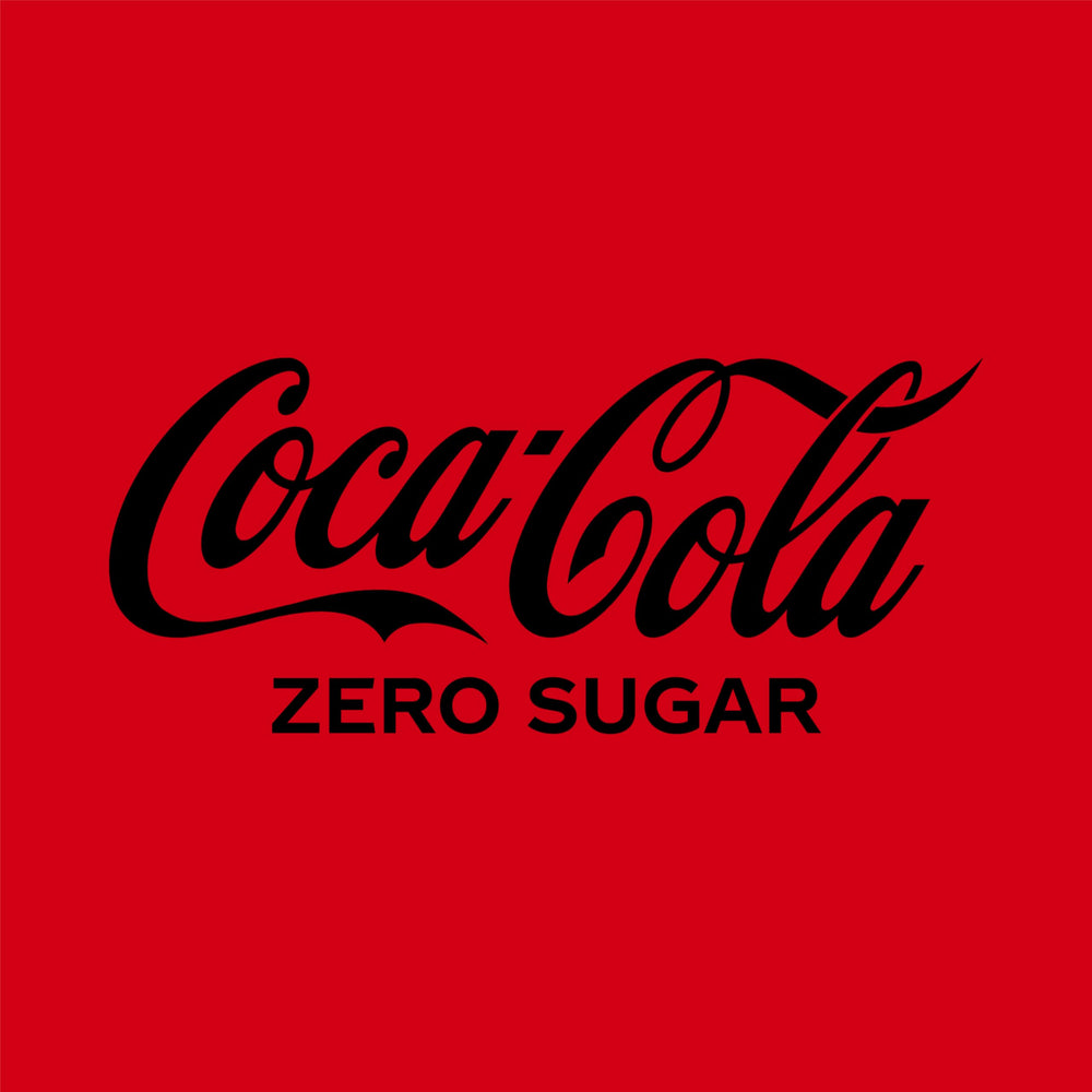 Coca-Cola Zero 12oz can with ice for ice-cold refreshment anytime.