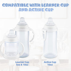 COCGVEL silicone spout for NUK Active Cup promotes leak-free sipping on the go