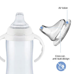 COCGVEL soft silicone spout soothes little mouths during cup transitions