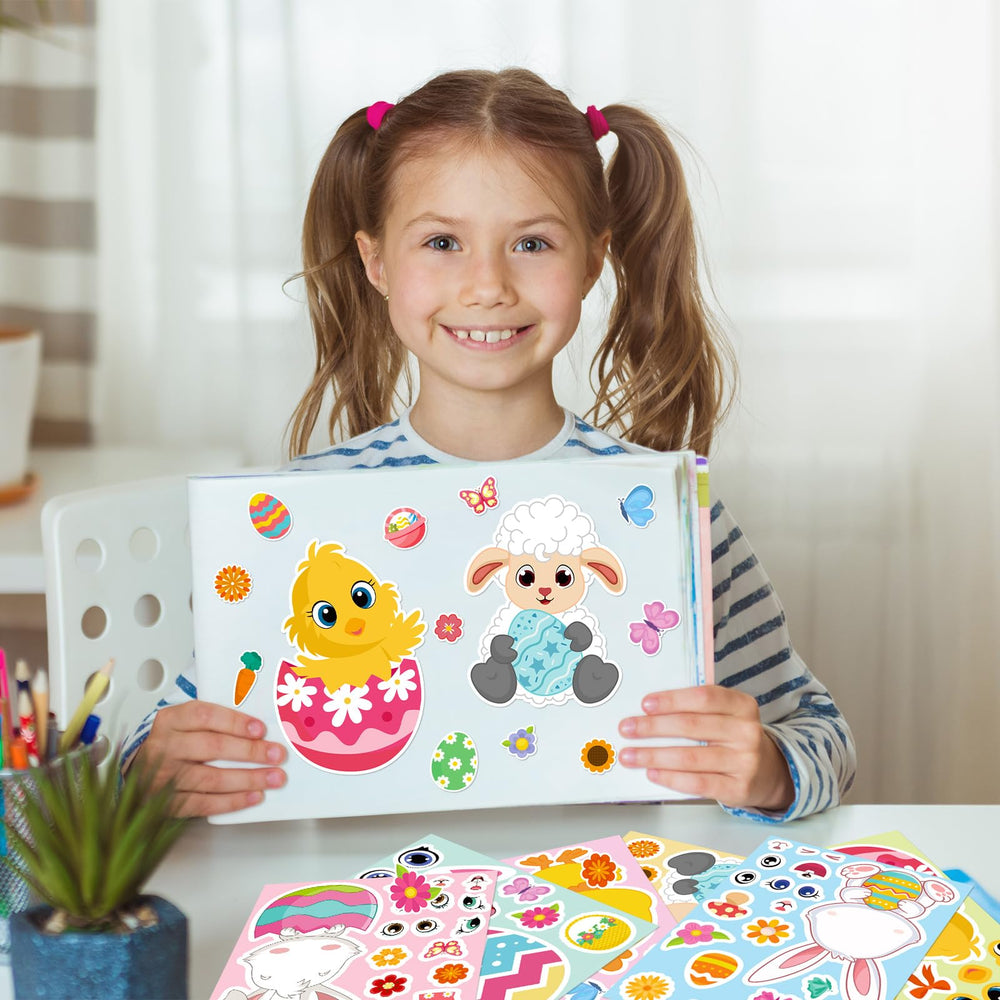 COCHIE Easter stickers are easy to peel, great for quick classroom activities.