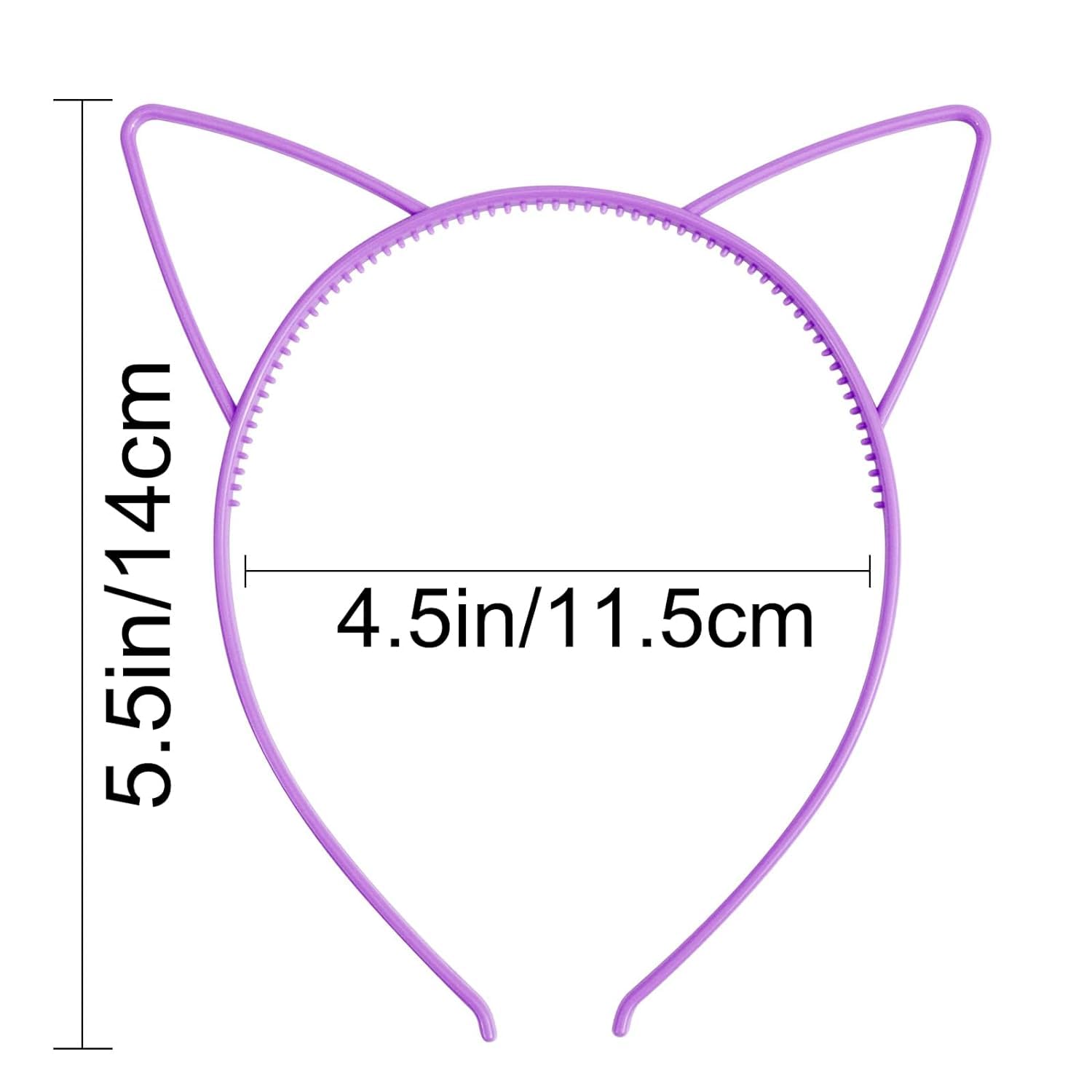 COCIDE cat ears headbands kit for creative party favors and photos