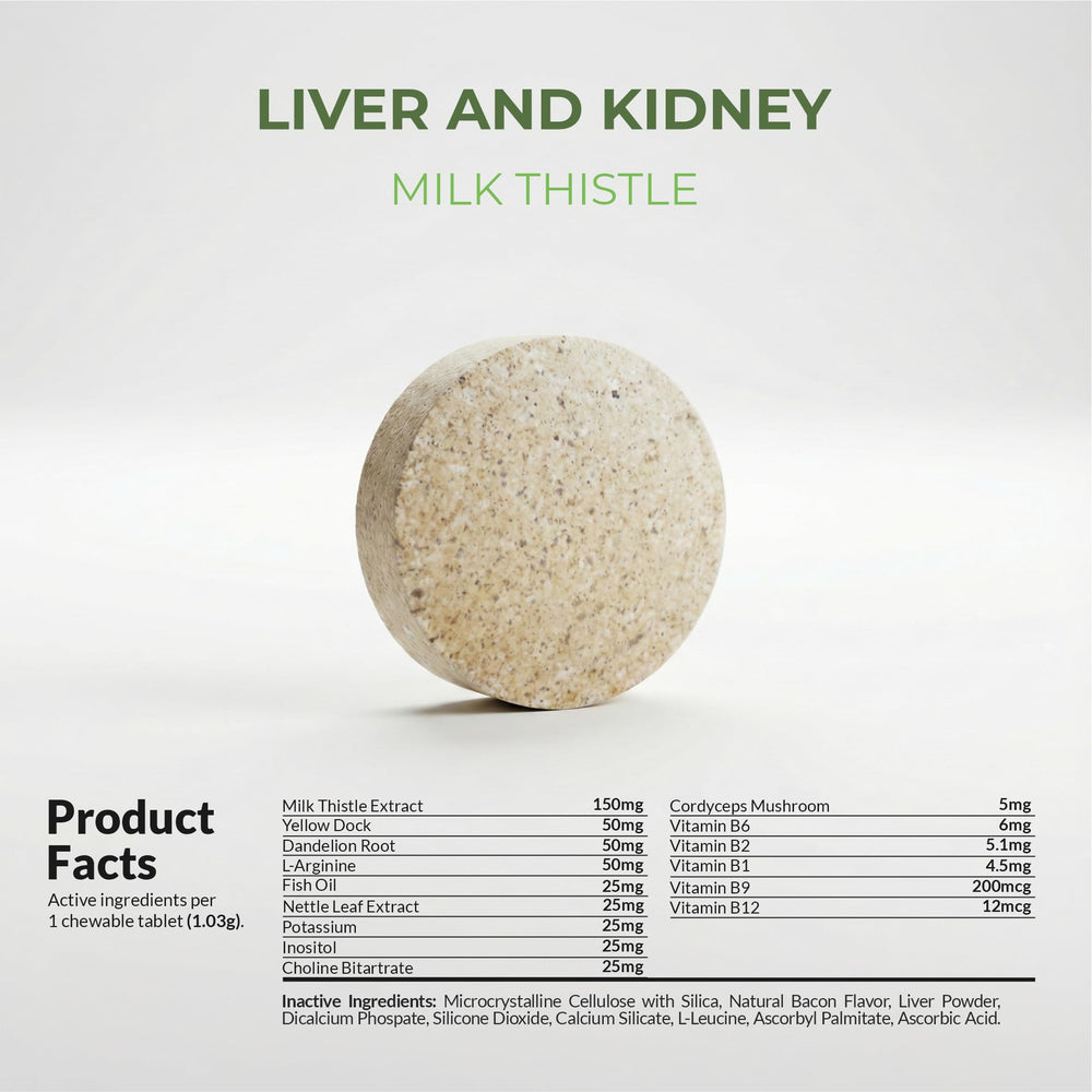 Coco and Luna Milk Thistle bottle pour shot captures on-the-go supplementation.