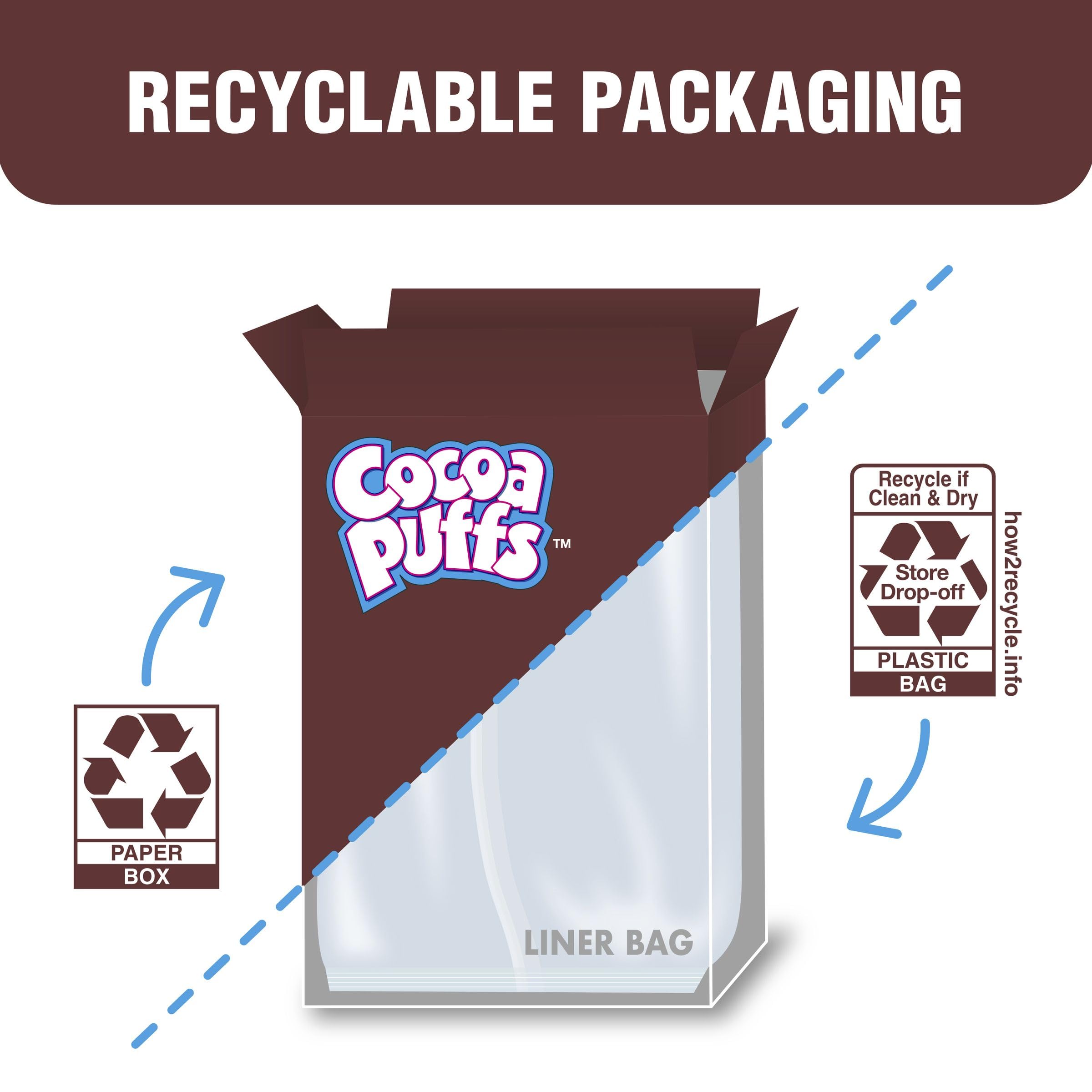 Cocoa Puffs turn milk into a chocolatey, kid-loved treat.