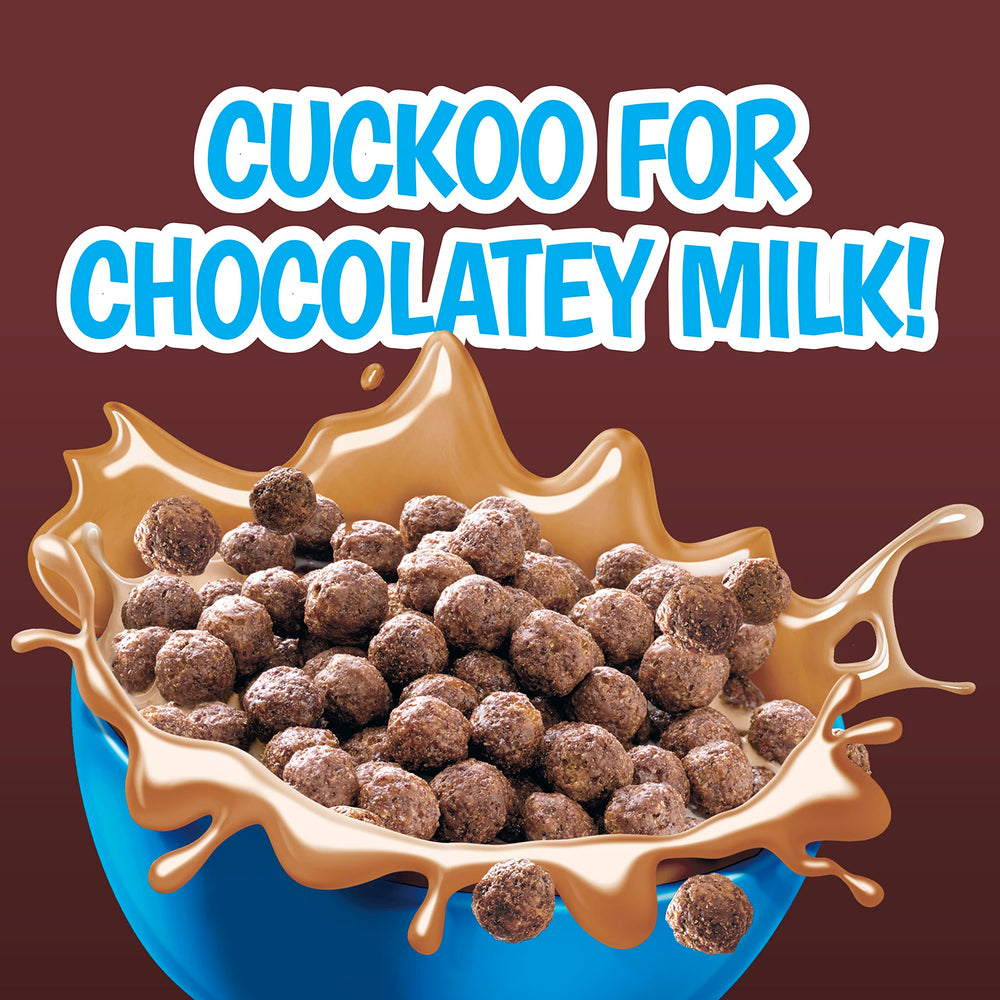 Cocoa Puffs served to kids as a quick snack
