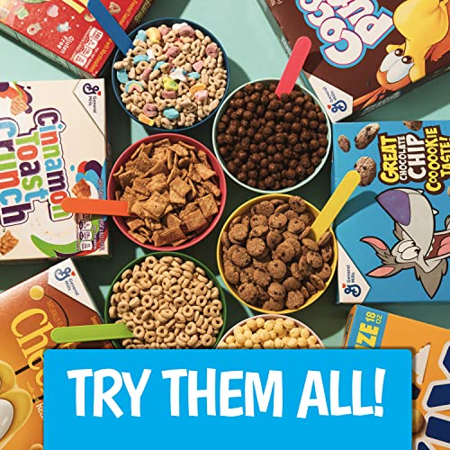 Cocoa Puffs in a take-along bag for on-the-go munching