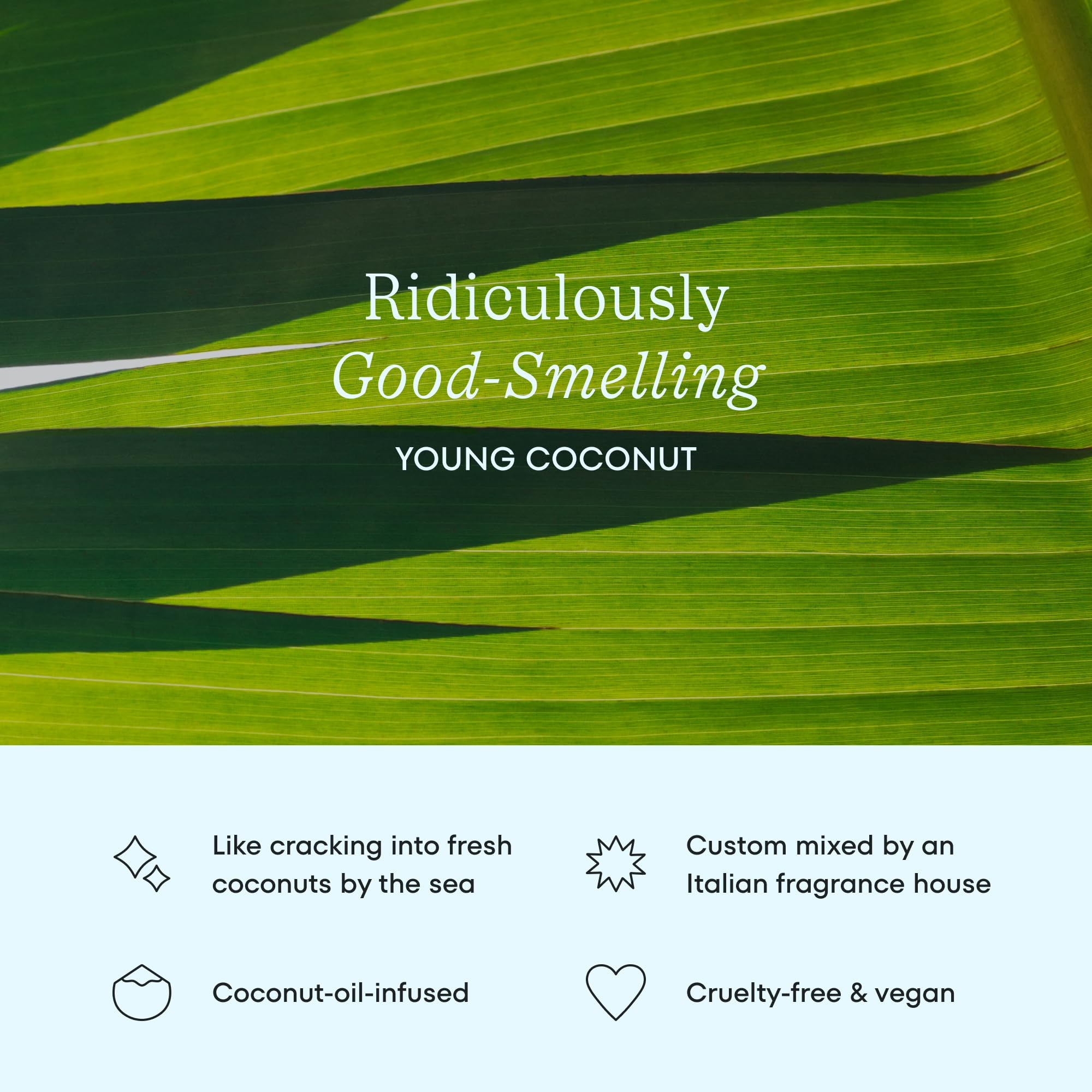 Cocofloss recycled-polyester string highlights planet-friendly materials.