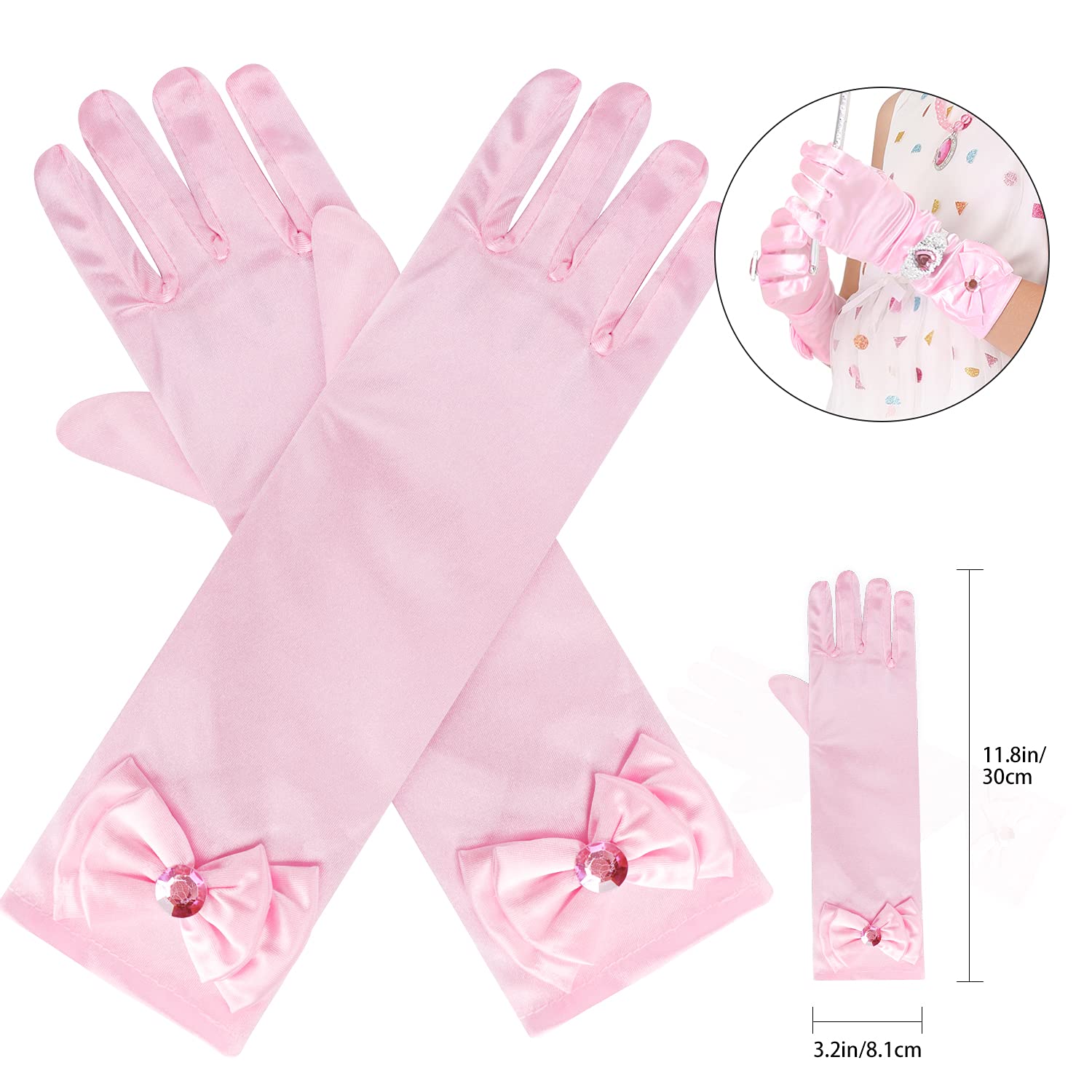 Cocojeci princess ring adjustable to fit growing fingers