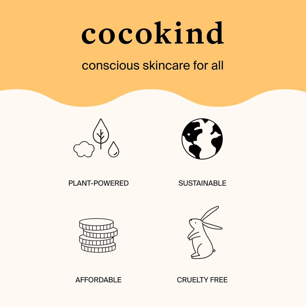 Cocokind Daily SPF 32 application on hand showing quick rub-in for daily use