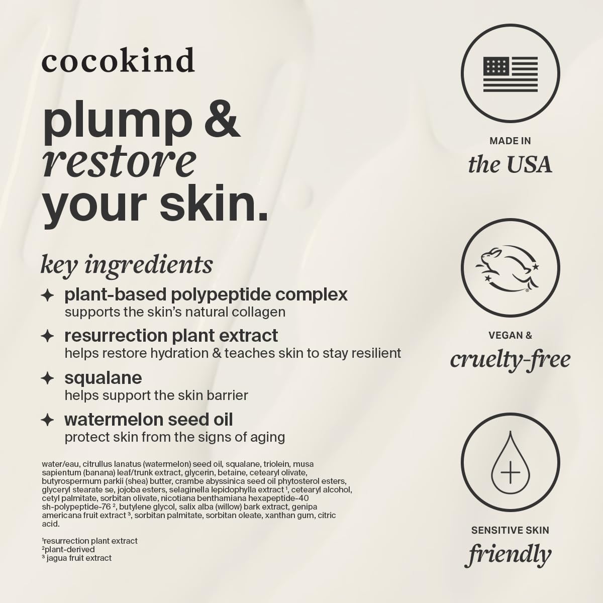 Cocokind Eco-friendly packaging aligns with sustainable skincare