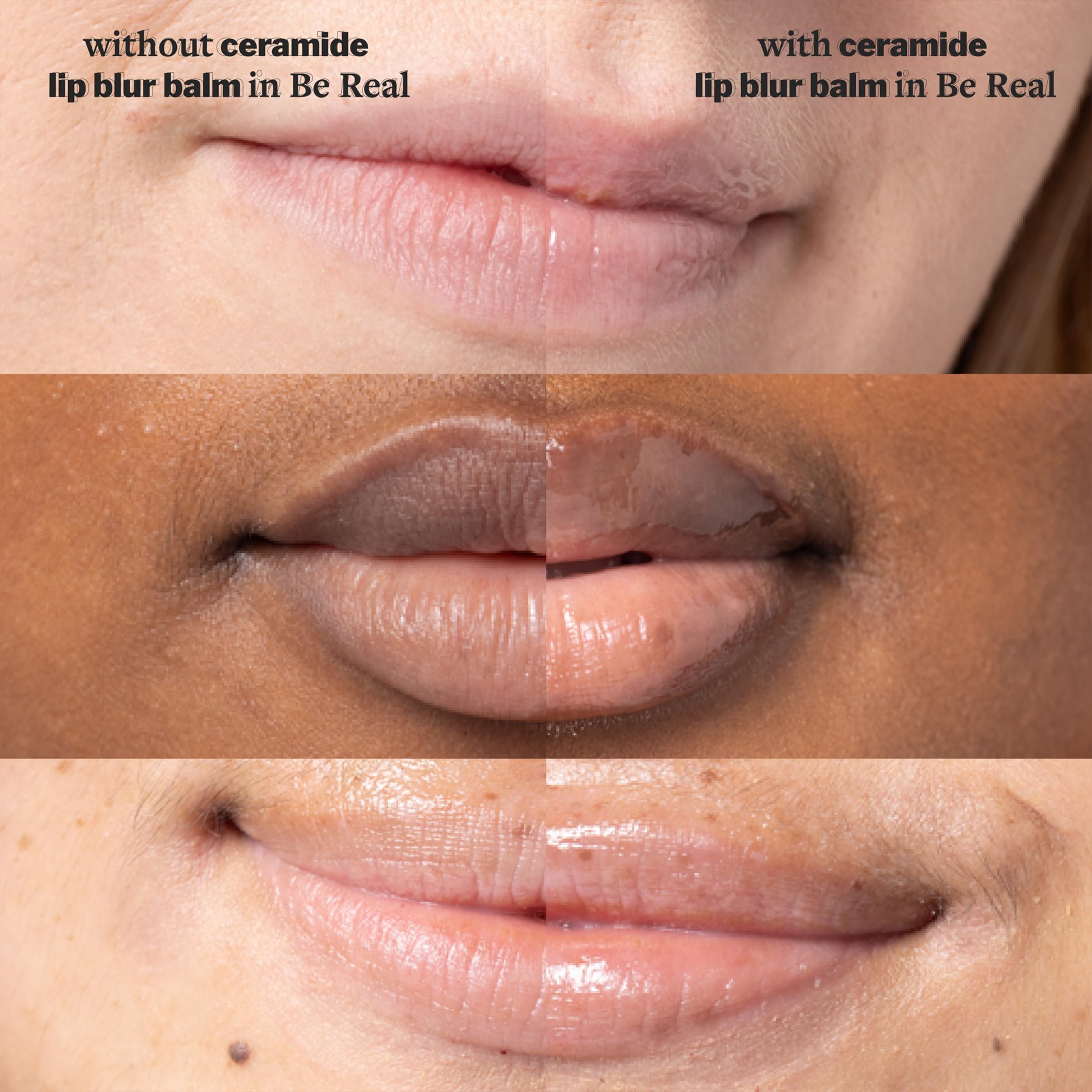 Cocokind Rose Tint Lip Blur Balm delivers kissable shine.
