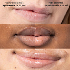Cocokind Rose Tint Lip Blur Balm delivers kissable shine.