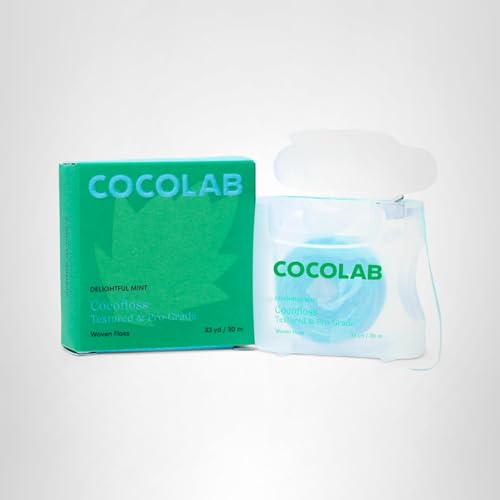 Cocofloss mint scent packaging hints at a refreshing routine.