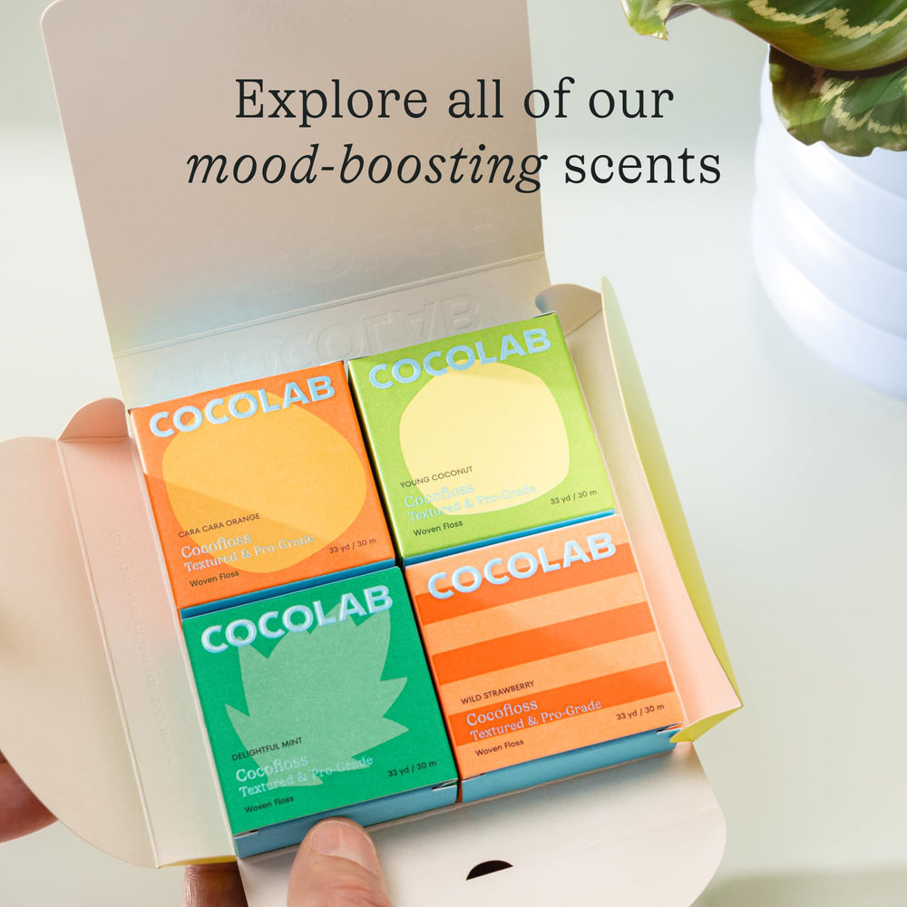 Cocolab Cocofloss 33-yard spool suits about two months of personal use.