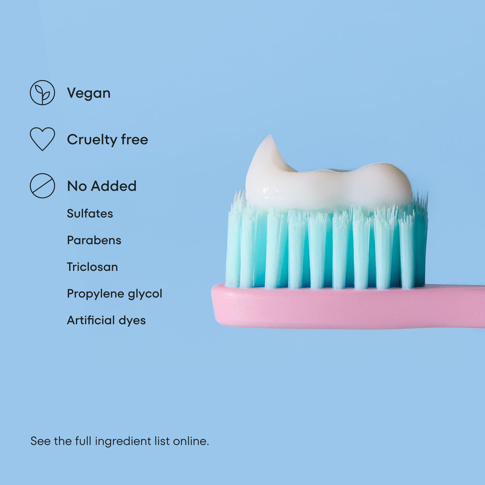 Cocolab Cocoshine suitable for adults and kids brushing routines.