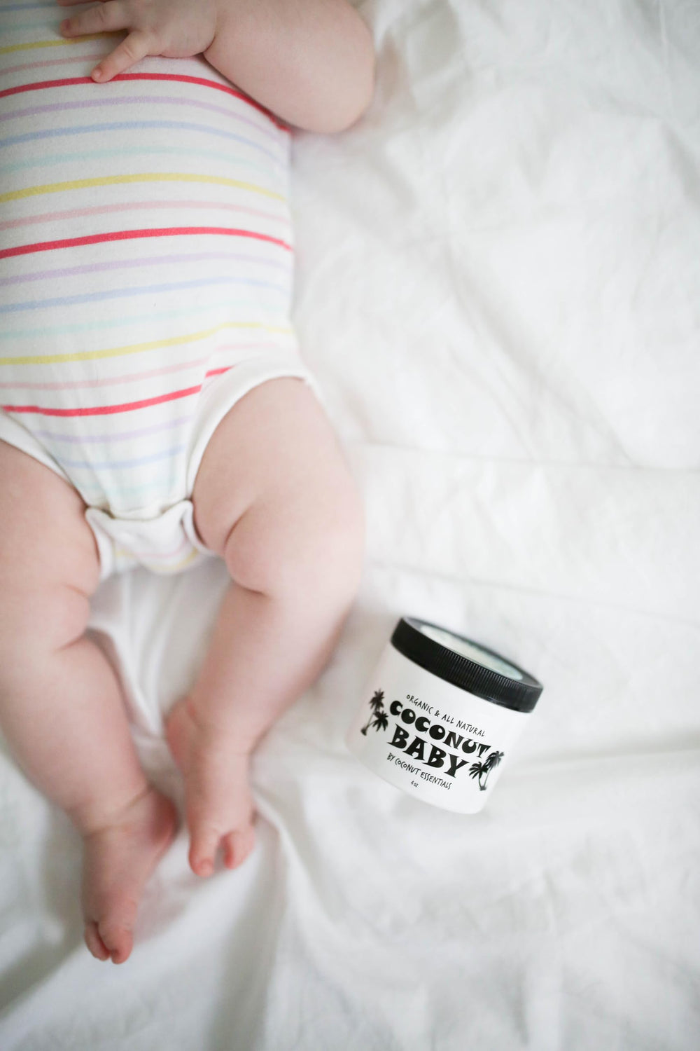 Coconut Essentials Baby Oil family-safe formula for all ages
