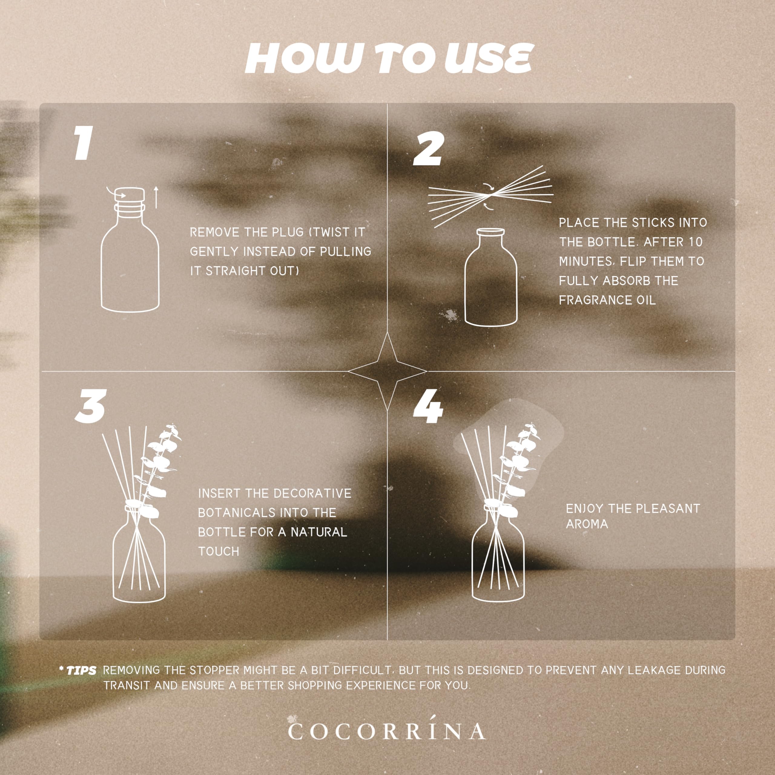 COCORRÍNA Lifestyle diffuser in a cozy living area for everyday use.
