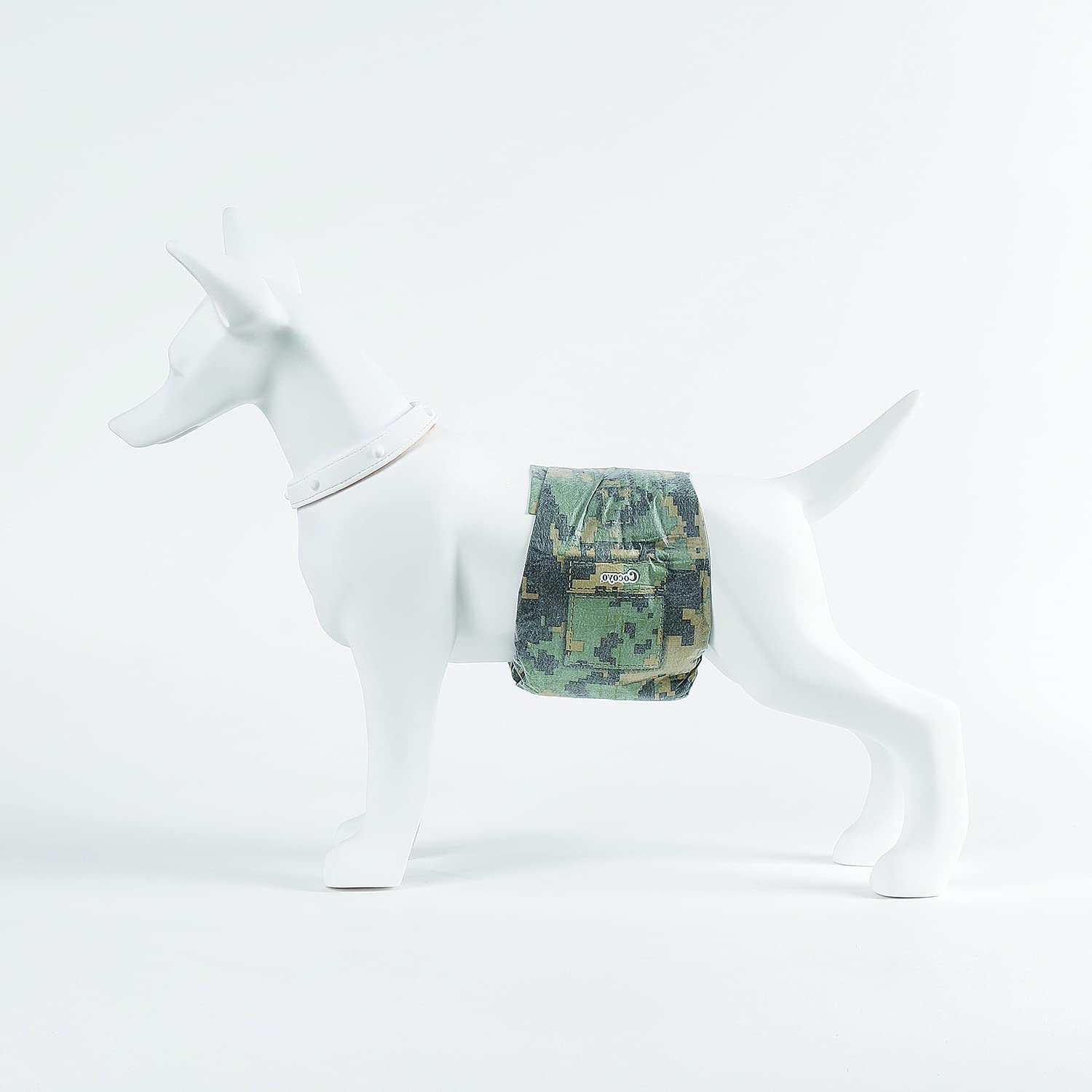COCOYO wraps include adjustable fasteners for a secure fur-safe fit